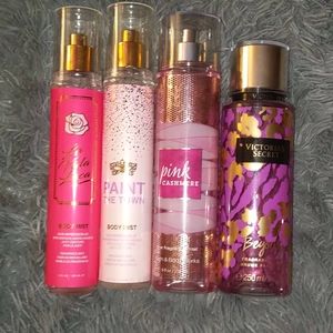 Set of body sprays